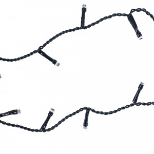 14041006 Электрогирлянда наружная «Бахрома» 5.9 м 300 LED белый холодный