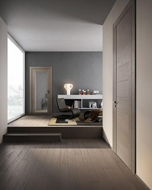 GAROFOLI Распашная дверь из дуба Moderno sun-id-1460676 - Вид №2