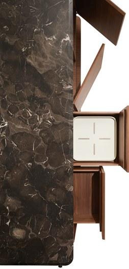 Giorgetti Буфет из орехового дерева Skyline sun-id-1419173 - Вид №2