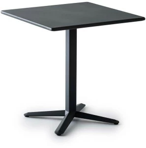 GABER Квадратный стол с основанием 4 звезды из алюминия и стали