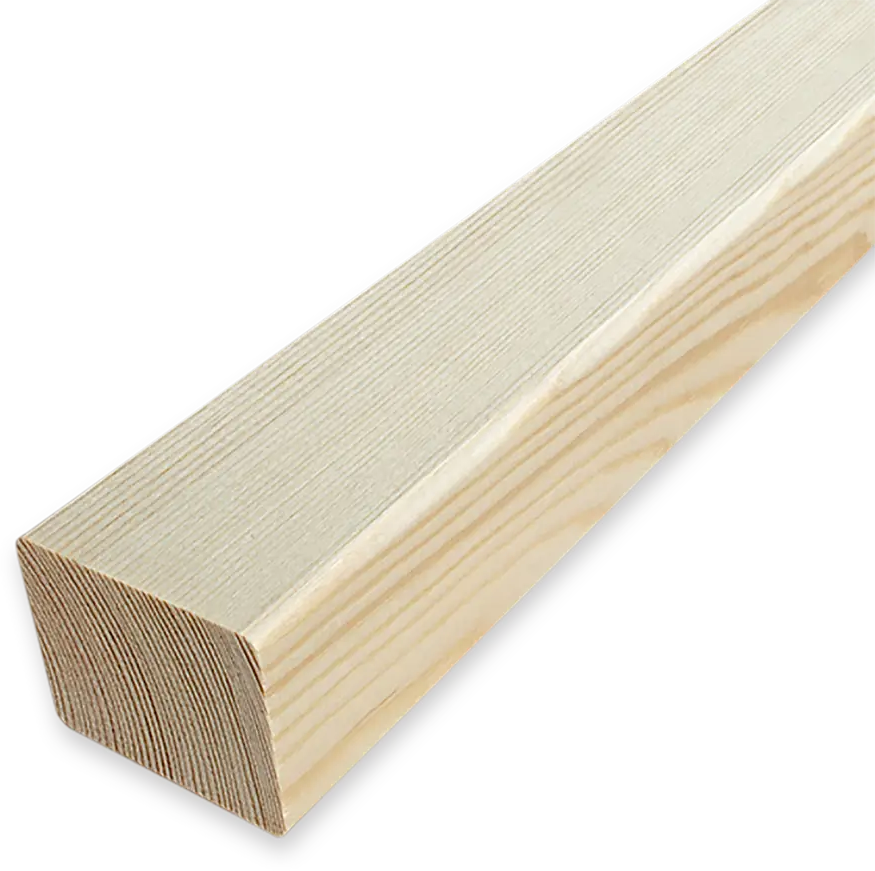 АРЕЛАН Декоративный брусок из сращенной сосны 40×50×2200 мм 81960944