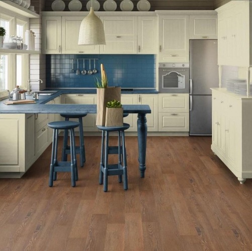 Виниловый ламинат Tarkett New Age Exotic Дуб с брашью (Текстурированная) 914,4х152,4/101,6 мм 1000901201 - Вид №9