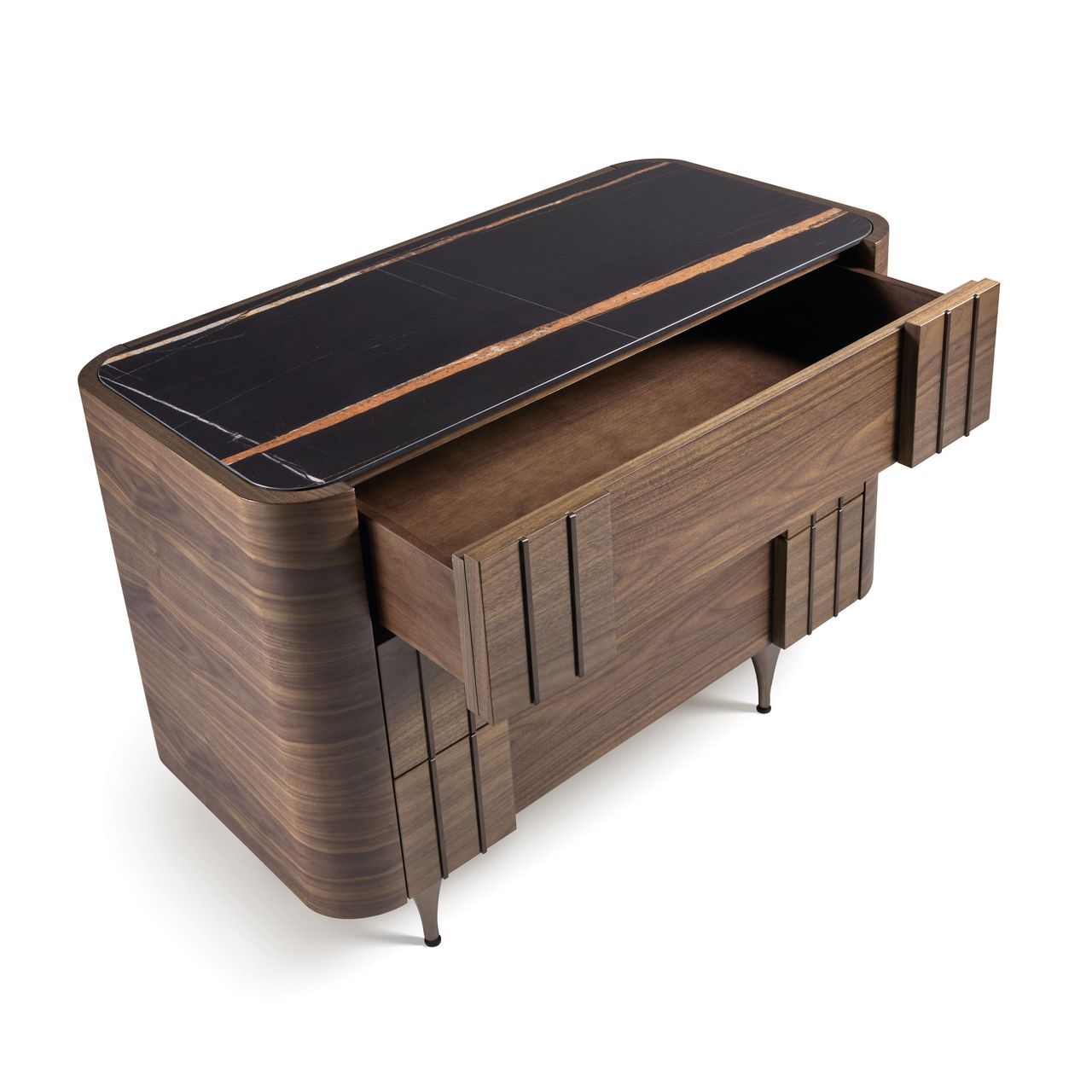 Деревянная прямоугольная тумбочка с ящиками Hurtado Evolution ARCH-00053173 - Вид №3