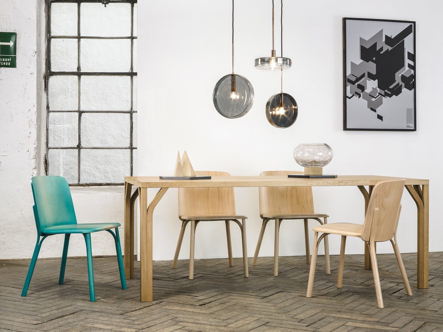 Деревянный стул TON ARCH-00060321 - Вид №3