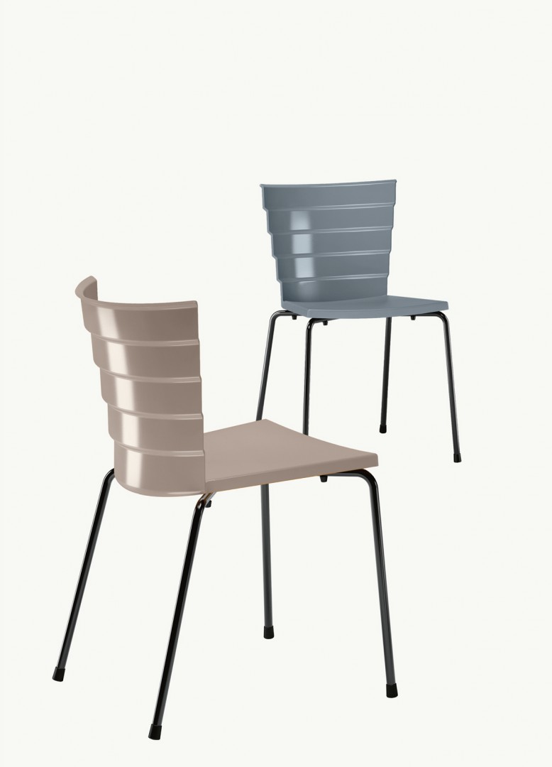 Bikini 530 Стул со стальным каркасом на 4 ножках и корпусом из полипропилена. Et al. Bikini - Вид №4