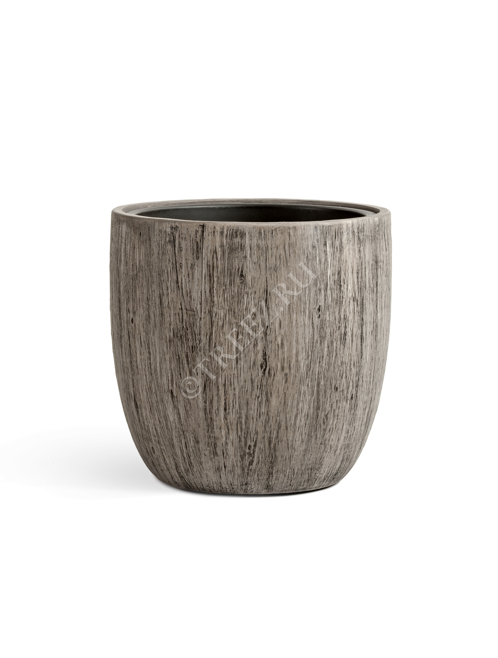 41.3317-03-012-WGR-49 Кашпо  Effectory - серия Wood - Округлый конус - Белёный дуб Цветочная коллекция  - Вид №2