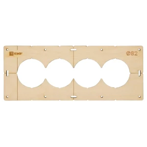 Шаблон для подрозетников EKF d 82 мм 4 поста 87092982 STLM-2210878