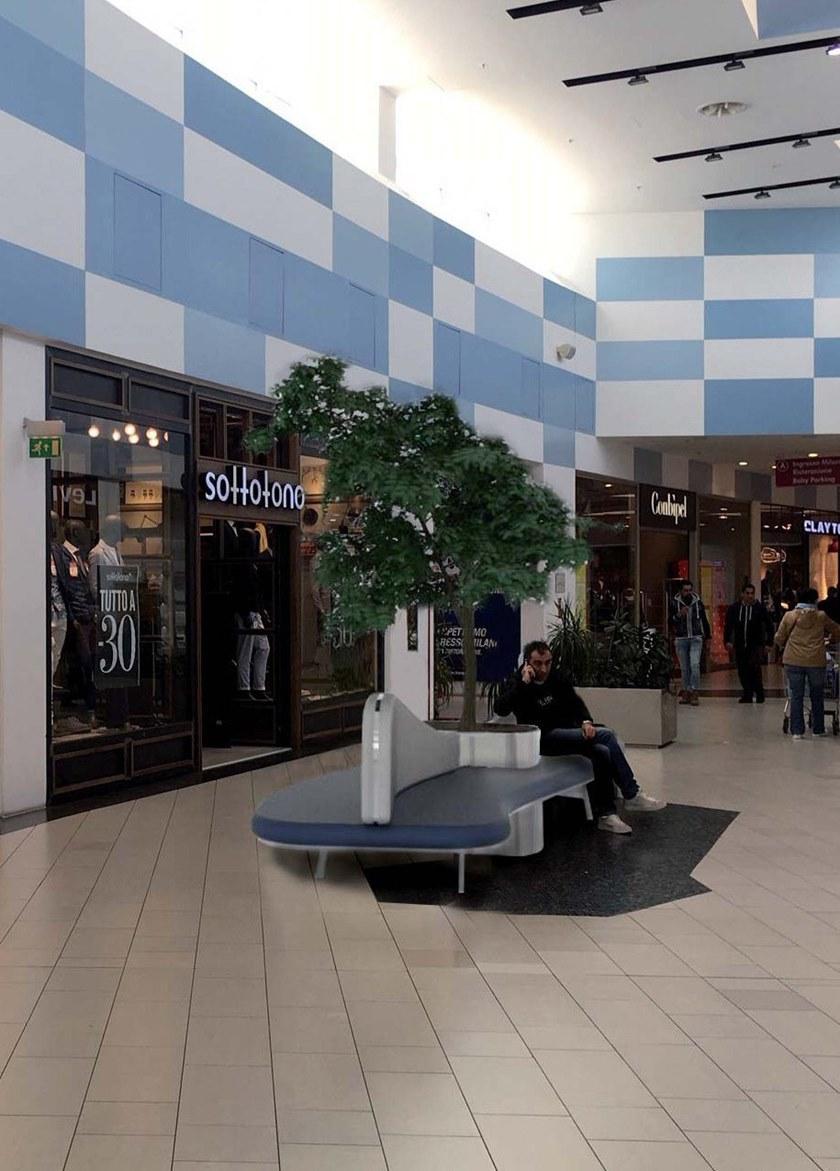 Manufatti Viscio Скамья из ткани со спинкой Eolo sun-id-1431795 - Вид №2