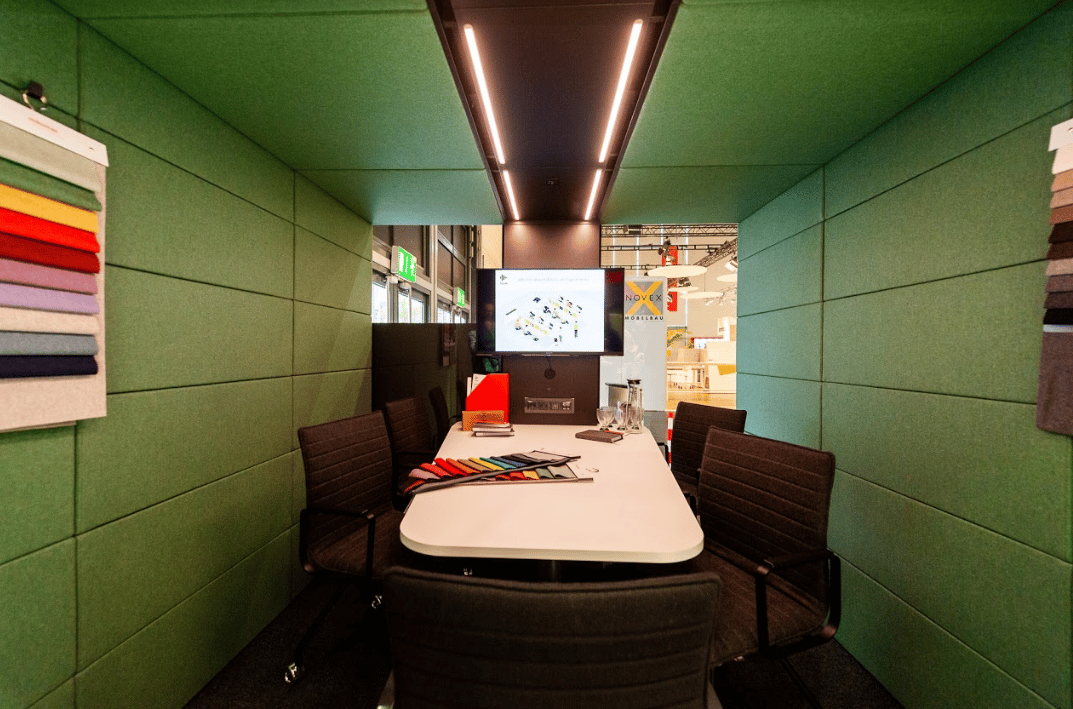 Многосторонняя акустическая офисная кабина со встроенным освещением Mikomax Smart Office Hushoffice ARCH-00059090 - Вид №4