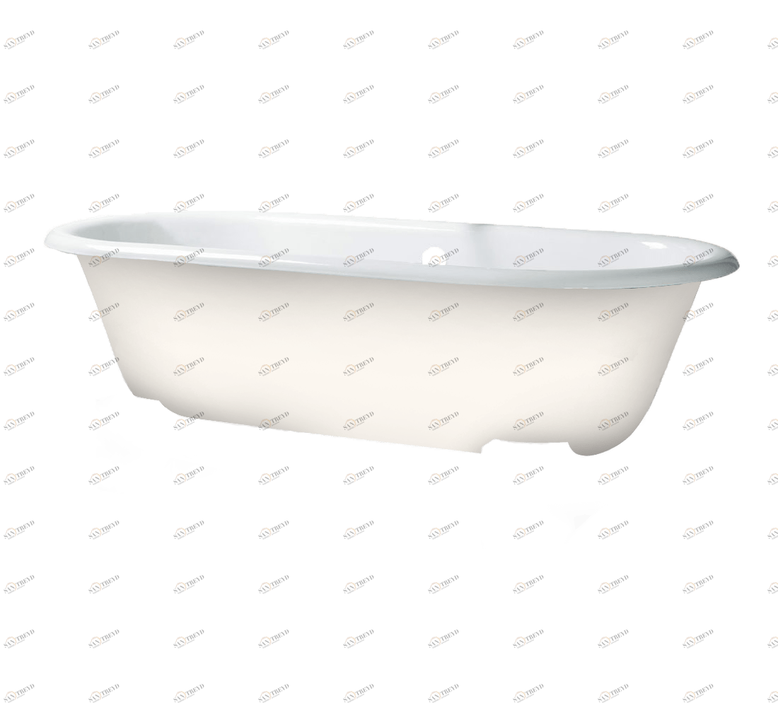 Gentry Home Bexley Cast iron bathtubs with feet Ral 9010 GH102678 