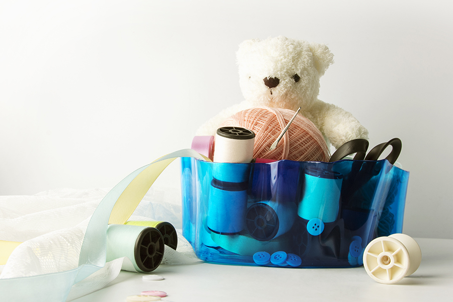 Органайзер Flow, маленький, голубой Qualy QL10164BU - Вид №1