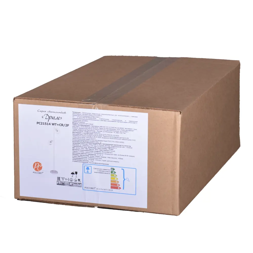 Торшер Россвет Дрим РС21514 цвет белый STLM-2022913 - Вид №7