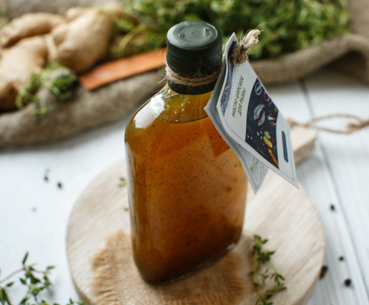 6568 Масло с приправами "Царское для рыбы" Вкусляндия  - Вид №2