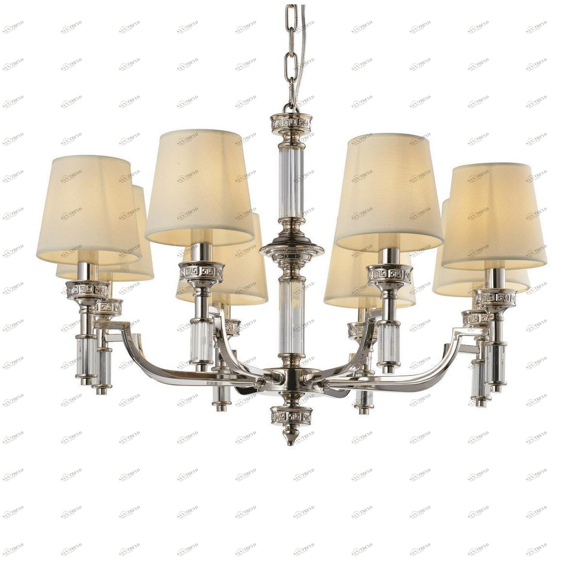 Подвесная люстра Omnilux Dimaro OML-87803-08 OMNILUX ДИЗАЙНЕРСКИЕ, DIMARO 313172 Бежевый 