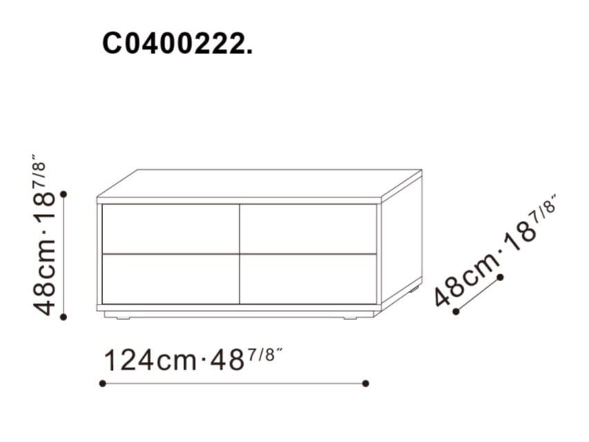 Деревянный комод CAMERICH Pixel ARCH-00105630 - Вид №1