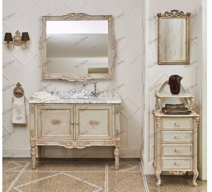 Grifoni Silvano Полная мебель для ванных комнат из дерева sun-id-1387903