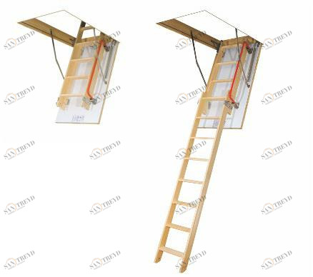 Fakro Раздвижная деревянная лестница Scala sezionale in legno sun-id-1445804