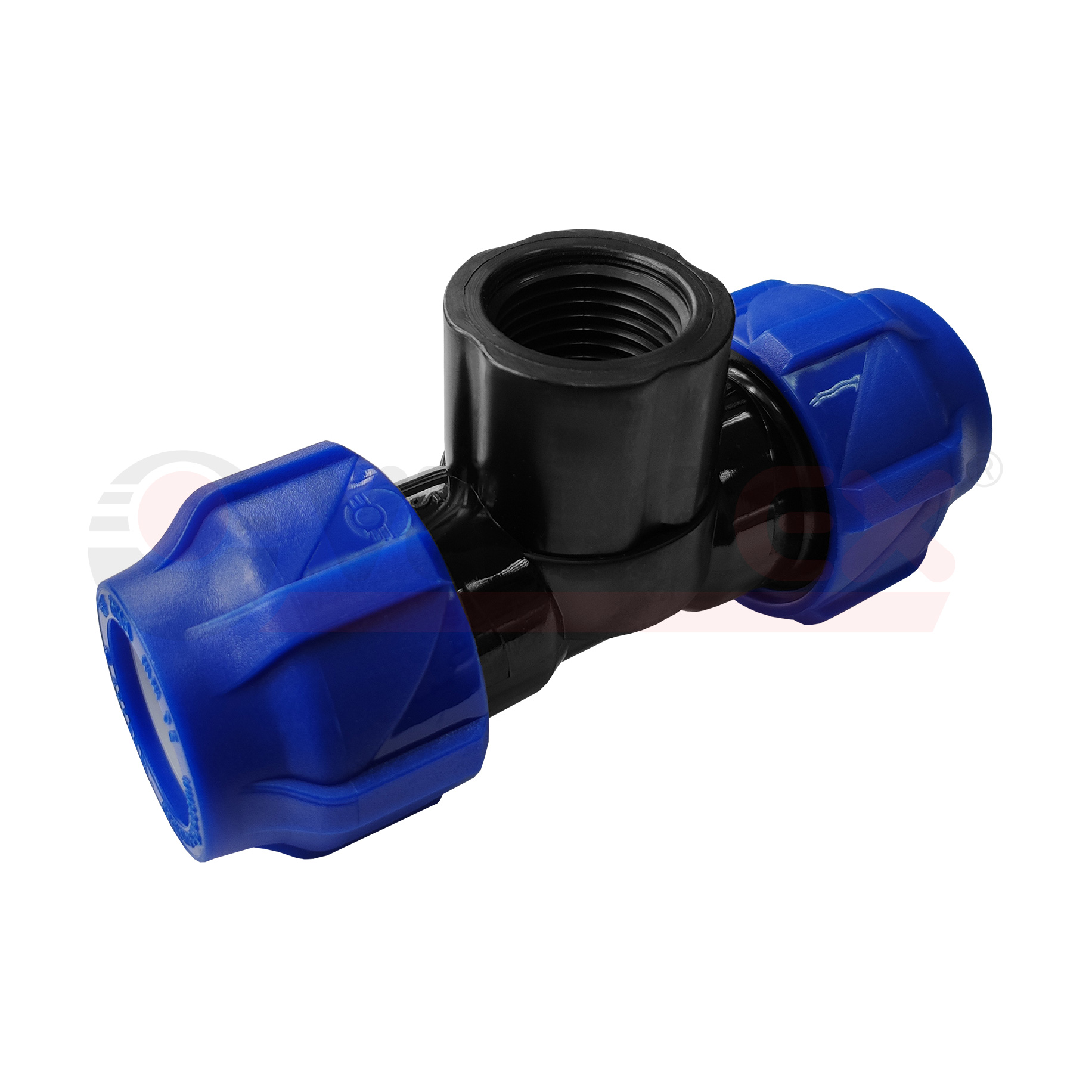 1210016320063 Valfex Тройник компрессионный переходной с внутренней резьбой 