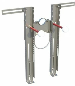 fischer italia Предварительно собранный кронштейн для крепления подвесного унитаза и биде