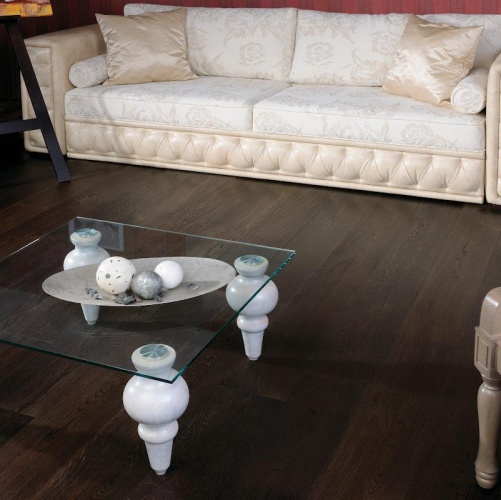 Паркетная доска Coswick Искусство и ремесло Лондон Дуб Рустик (Гладкая) 2100х190 мм 11337926 - Вид №3