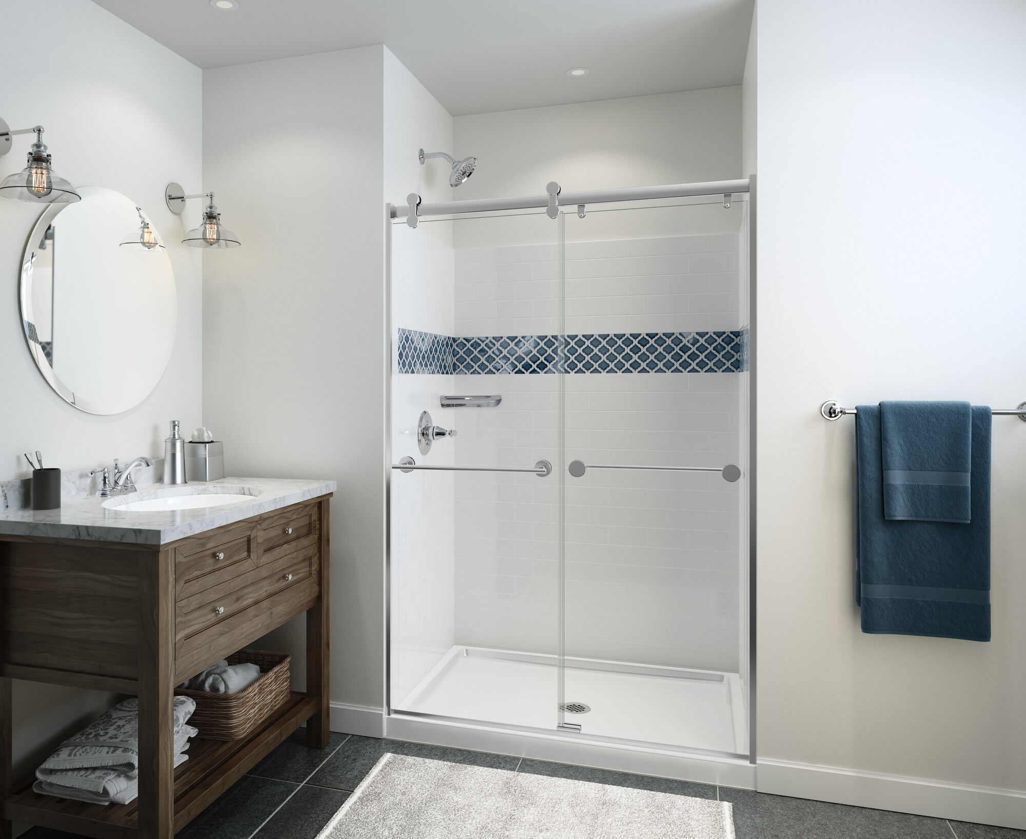 144713C Монитор серии 14 для ванны и душа Delta Faucet DELTA Хром - Вид №9