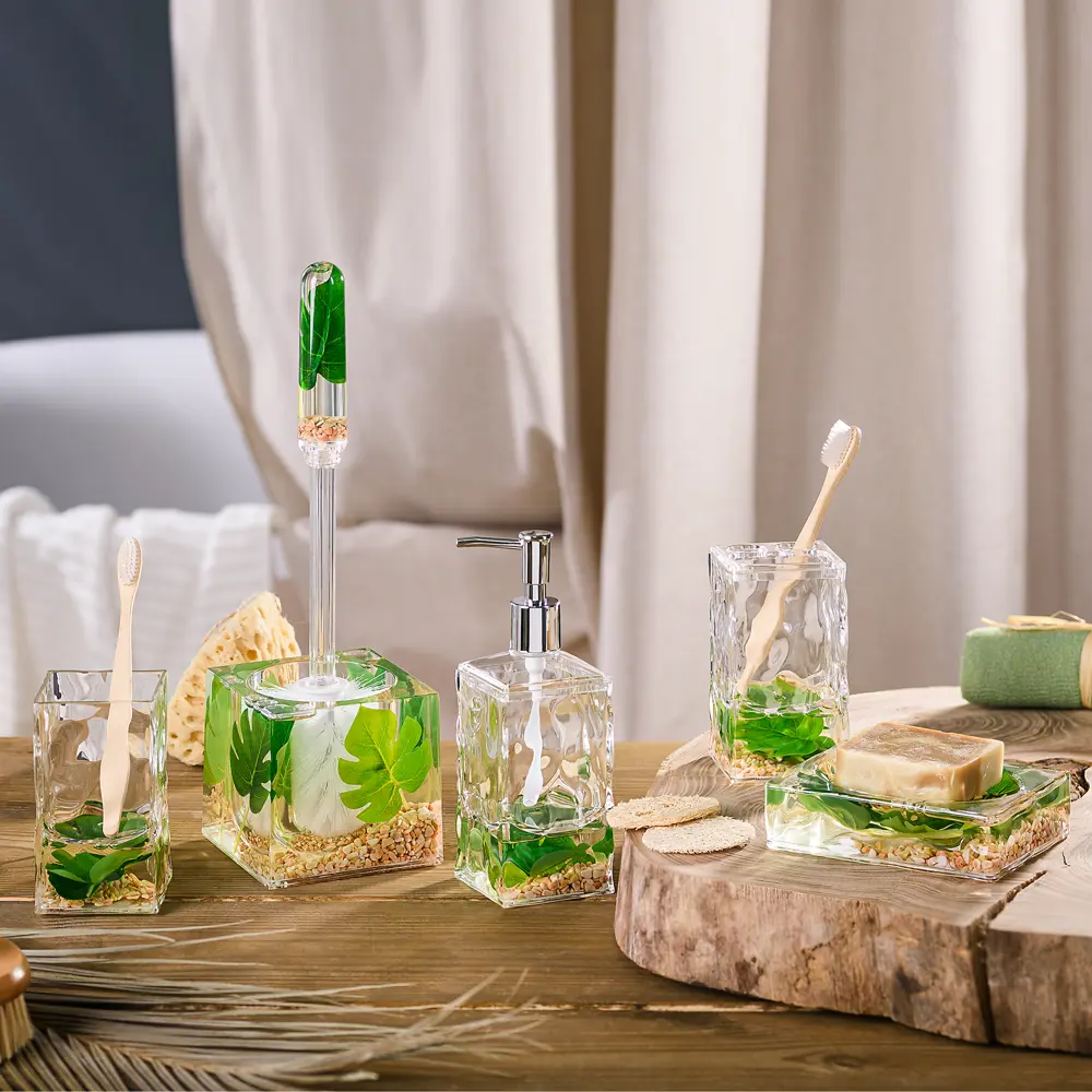 Стакан для зубных щёток Monstera VERRAN STLM-2120480 - Вид №7