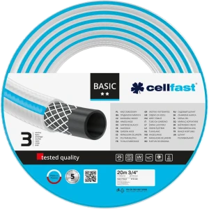 Шланг для полива CELLFAST Армированный 3/4" 20 м ПВХ 82551941 STLM-2021294