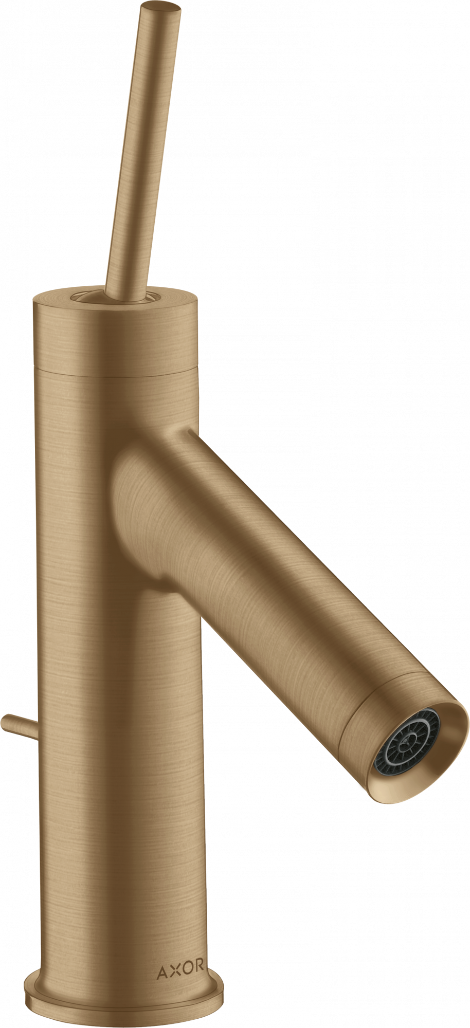 10116140 Смеситель для раковины 70, однорычажный, со стержневой ручкой, для умывальников со сливным гарнитуром AXOR STARCK