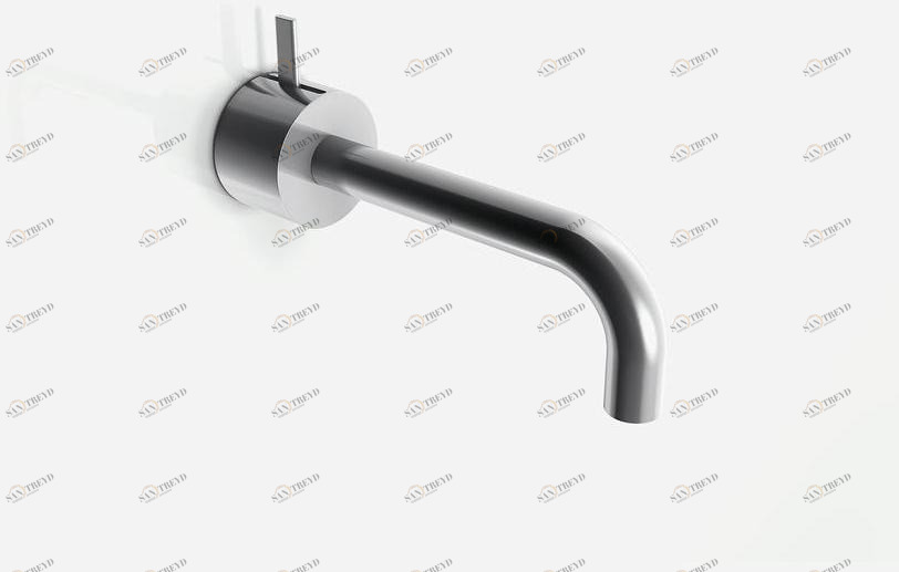 ABOUTWATER Смеситель для умывальника настенный на одно отверстие Af/21 Fantini Rubinetti sun-id-1458273