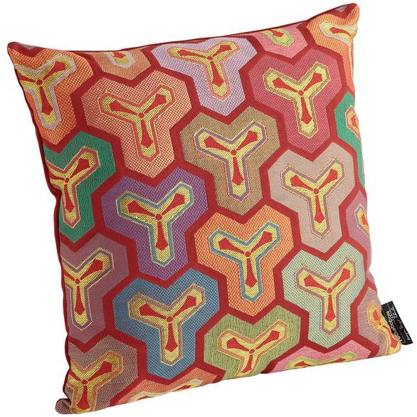 Roche Bobois Подушка с квадратным рисунком и съемным тканевым чехлом sun-id-1490383 - Вид №1
