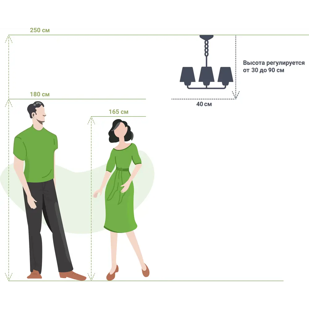 Подвесной светильник Zara 1x40 Вт LAMPLANDIA STLM-2198299 - Вид №4