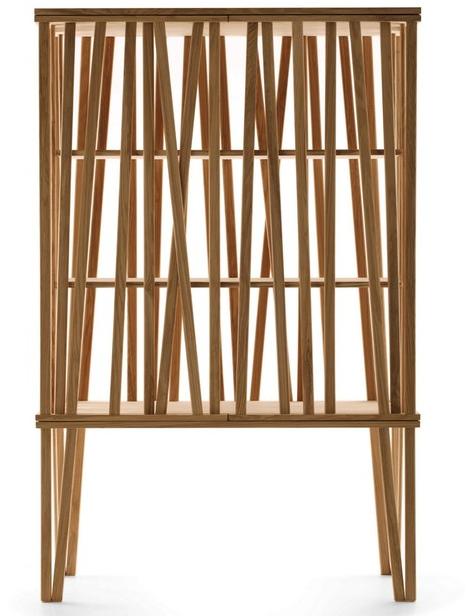 Porro Комод деревянный с распашными дверцами sun-id-1483335 - Вид №1