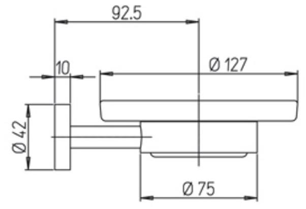 Paini Pixel 81CR021BI мыльница - Вид №1