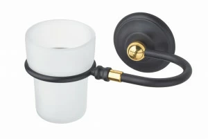 Стакан подвесной, матовое стекло ART&MAX SOPHIA AM-2140-Nero/Do-Ant