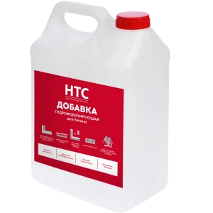 Добавка гидрофобизирующая для бетона HTC 5 л