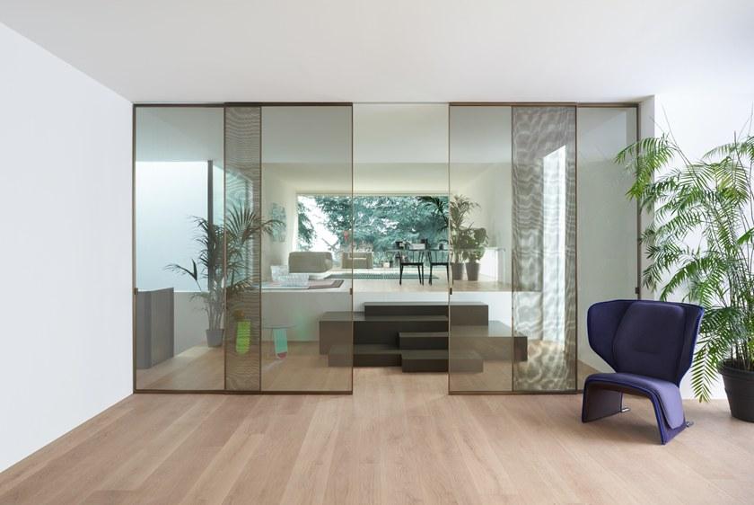 Glas Italia Раздвижная стеклянная дверь Sherazade sun-id-1442356 - Вид №1