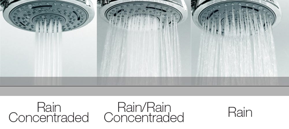 I00131 Потолочный & настенный душ Duetto-Rain Ø 93 mm BOSSINI  - Вид №1