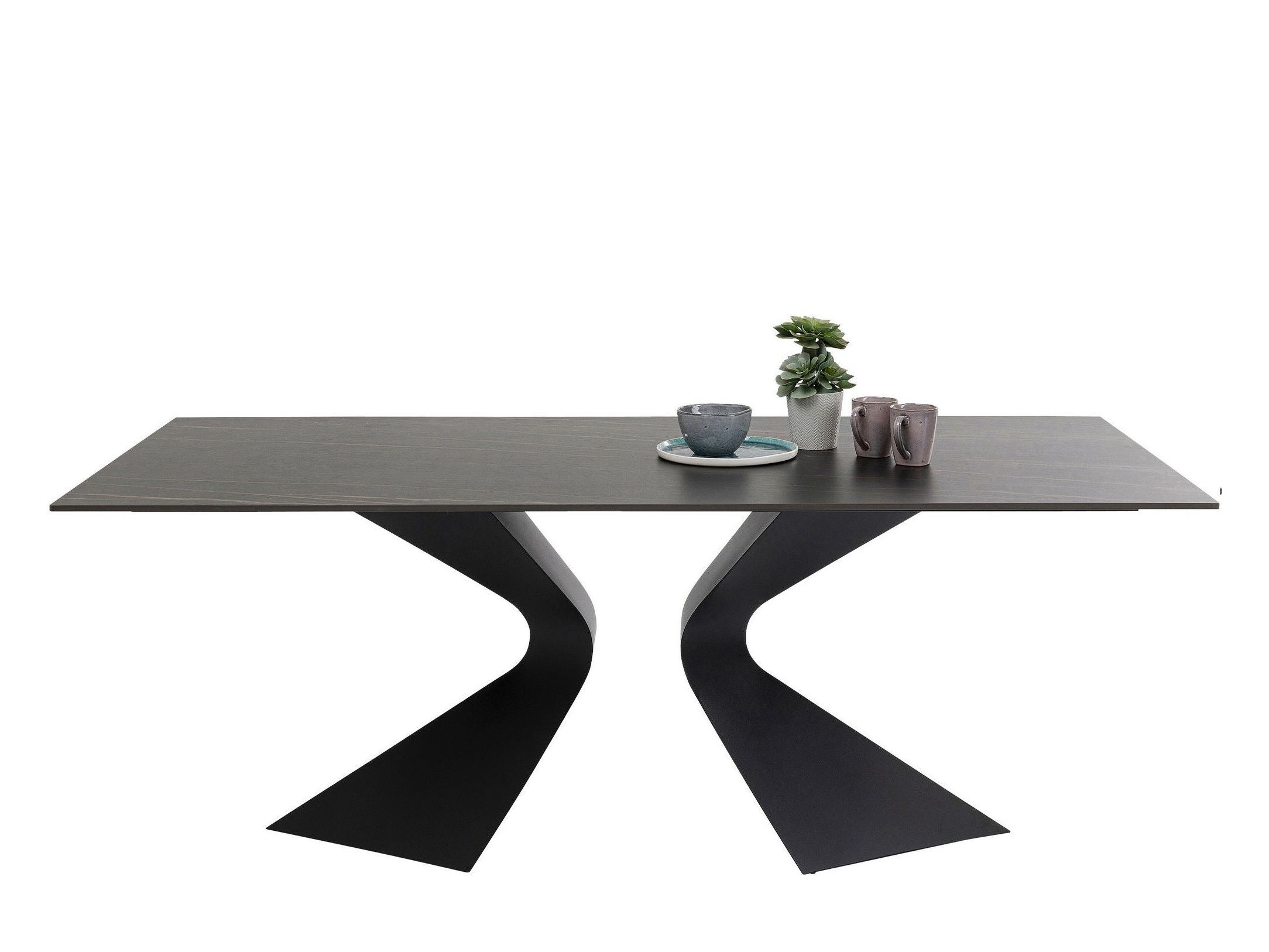 Прямоугольный керамический обеденный стол KARE Design Gloria ARCH-00057251 - Вид №3