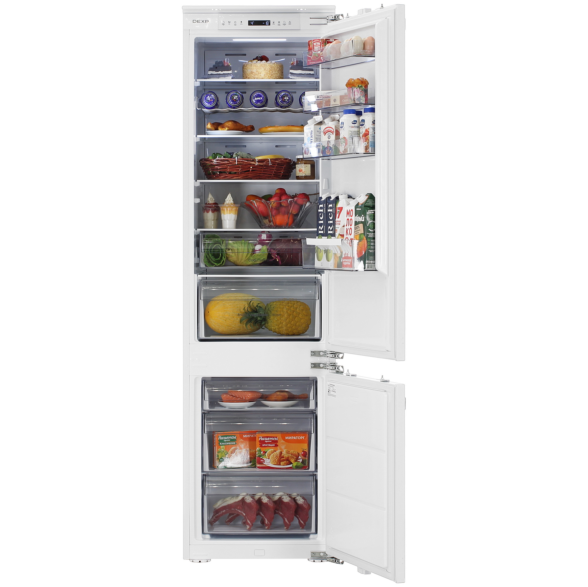 9253971 Встраиваемый холодильник DEXP BIB4-28AHE STDN-0047797 - Вид №6