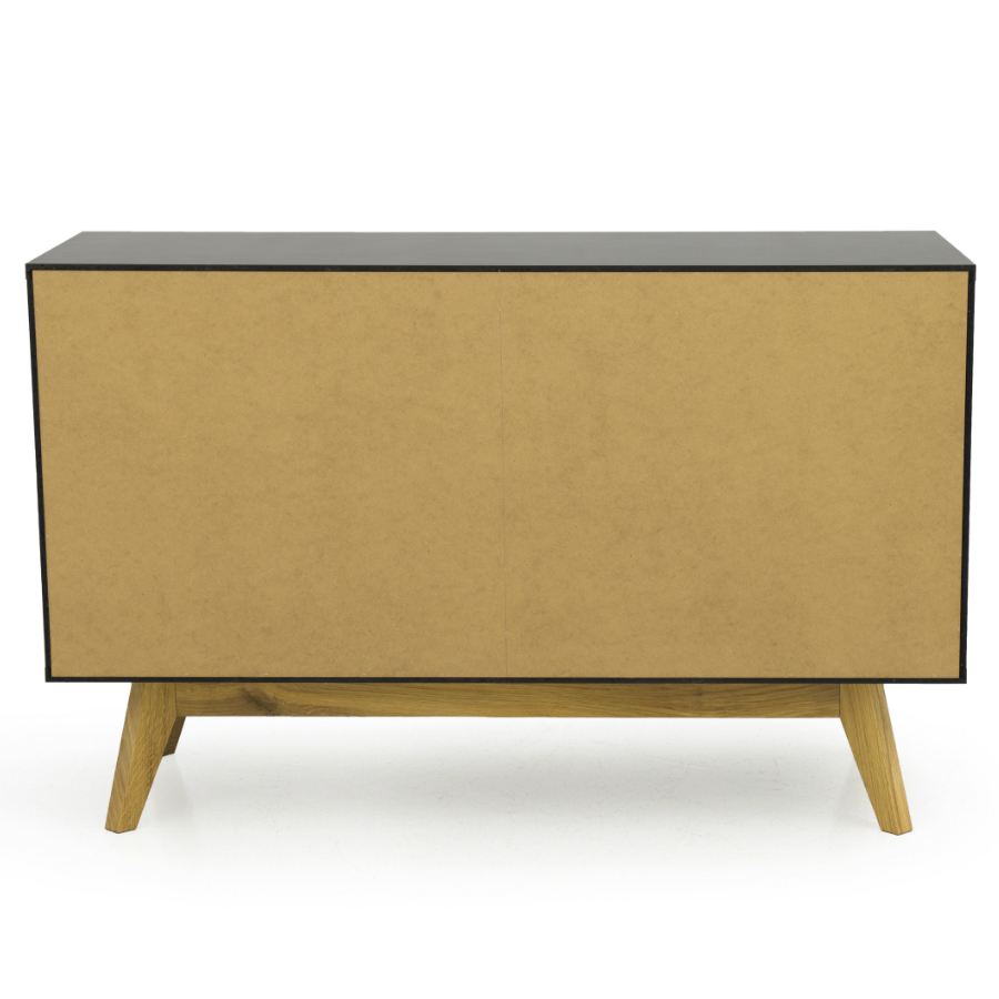 Сервант Tenzo Bess, 72х114х43 см, дуб, черный 2172024 - Вид №8