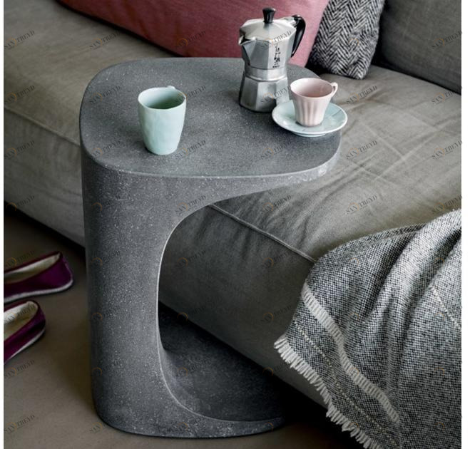 Kristalia Журнальный столик квадратный из бетона sun-id-1379418