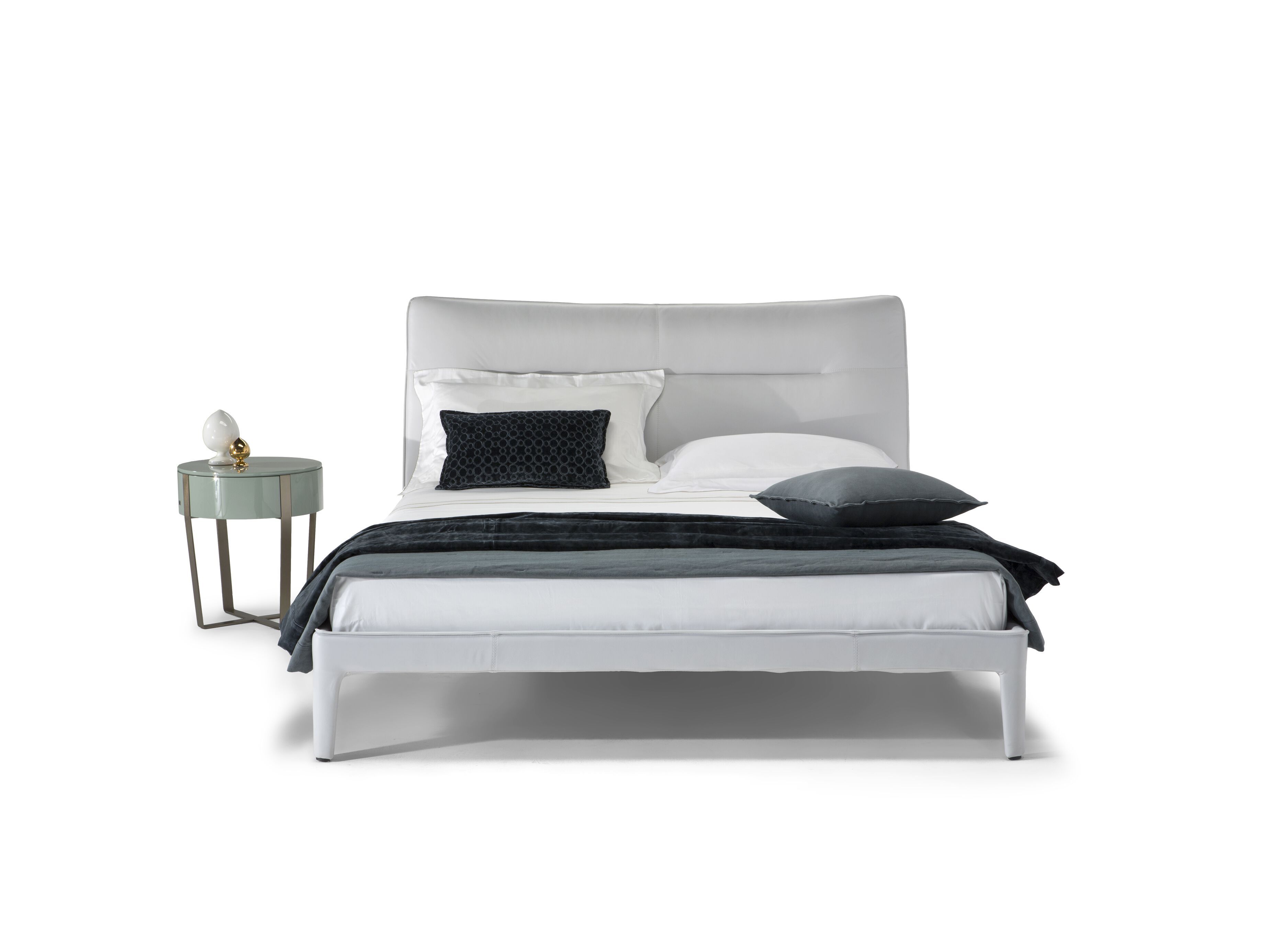 Кожаная двуспальная кровать Natuzzi Italia VENERE ARCH-00067708 - Вид №9