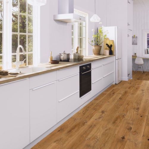 Массивная доска Boen Solid Plank Historical 162 Live Natural Дуб Натур (Гладкая) 800-2220х162 мм EHCBVKWD - Вид №2