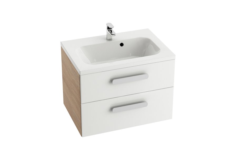 Тумба под умывальник SD 800 CHROME II белая Ravak X000000922 - Вид №1