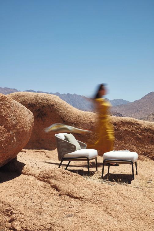 1 мест. кресло лава бронза Manutti Radius MNST736 - Вид №19