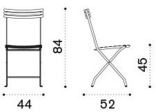 Ethimo Садовый стул из железа Flower Flse3900 - Вид №8