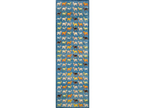 Прямоугольный шерстяной ковер на заказ