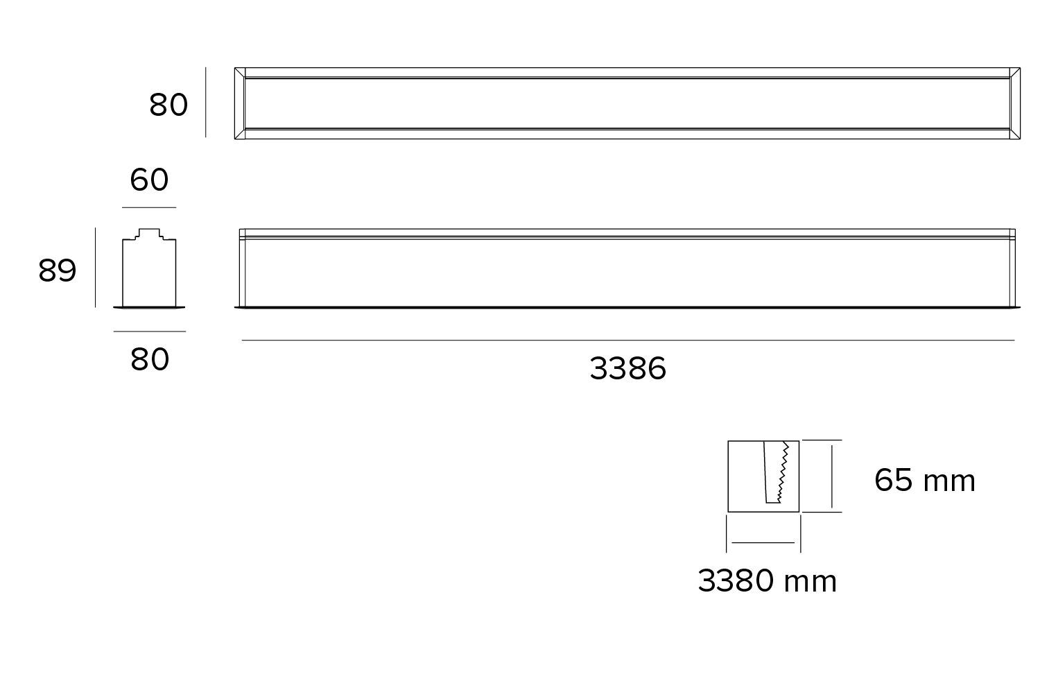 Утопленный светодиодный потолочный светильник TARGETTI Logico ARCH-00057398 - Вид №9