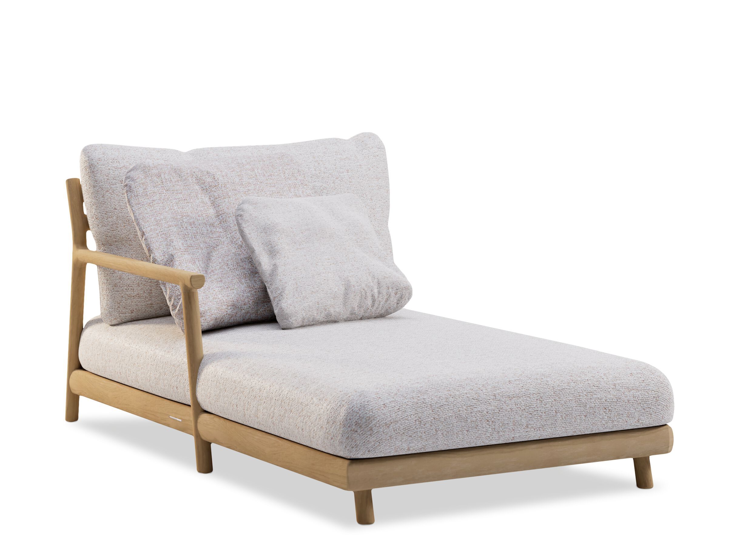 Садовая кровать из тикового дерева MANUTTI Muyu ARCH-00139572 - Вид №1