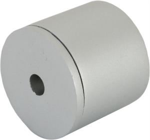 Торцевой держатель ORBIS для карнизов, серебристый металл 86016005